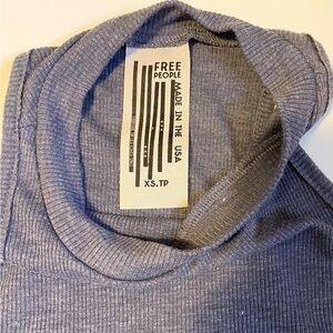 Free People Ribbed Swing Tank Top